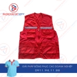 ÁO KỸ SƯ (GILE) 4 TÚI ĐỎ