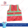 ÁO PHẢN QUANG 3 KHOÁ ĐỎ PHẢN QUANG XANH