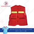 ÁO KỸ SƯ (GILE) 6 TÚI ĐỎ