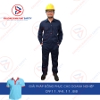 QUẦN ÁO BẢO HỘ MÀU XANH ĐEN